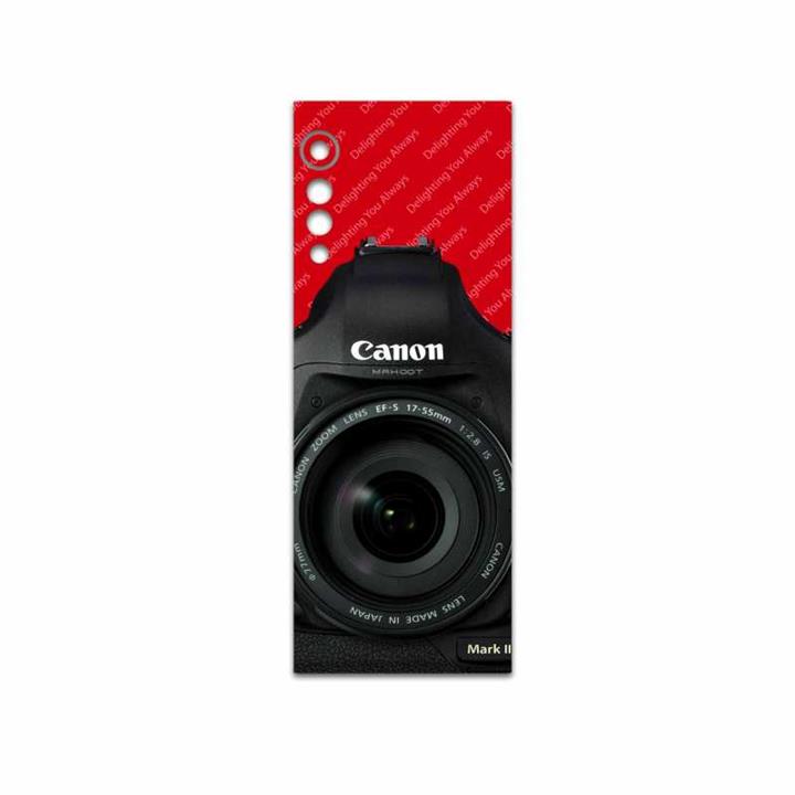 برچسب پوششی ماهوت مدل Canon-Logo مناسب برای گوشی موبایل ال جی Velvet 5G MAHOOT Canon-Logo Cover Sticker for LG Velvet 5G